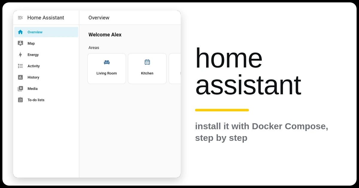 Install Home Assistant with Docker Compose